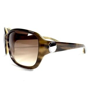 Marc by Marc Jacobs Tortoiseshell Rectangle Sunglasses & Case